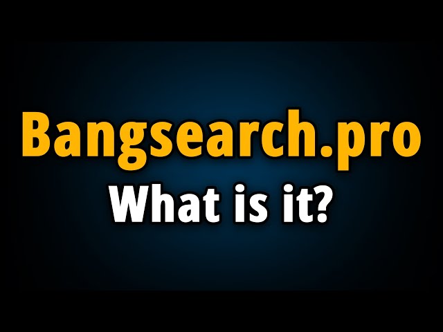 Bangsearch.pro Virus : What Is It & How to Remove It?