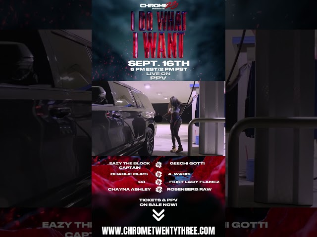 “I Do What I Want” September 16th!