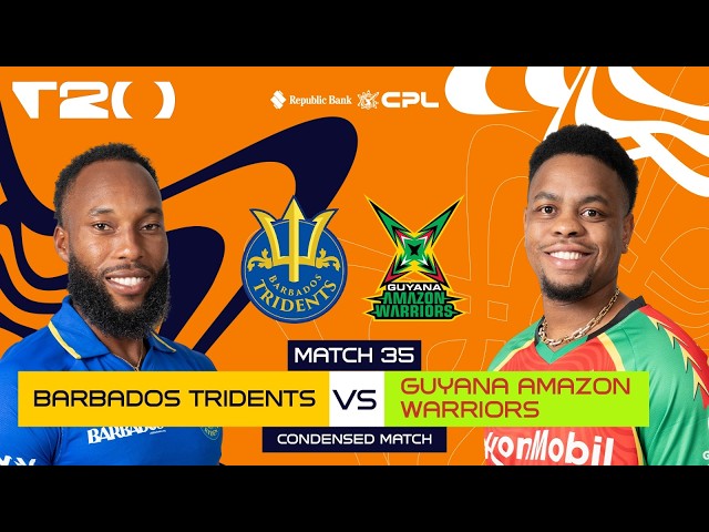 Condensed Match | Barbados Tridents vs Guyana Amazon Warriors | CPL 2026