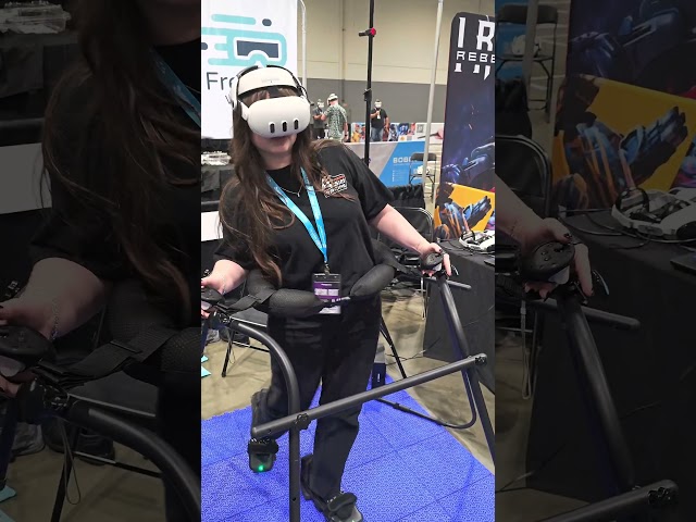 I Tried Freeaim VR Shoes at Sim Gaming Expo 2026