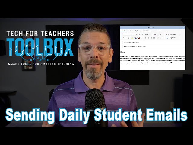Sending Daily Positive Student emails