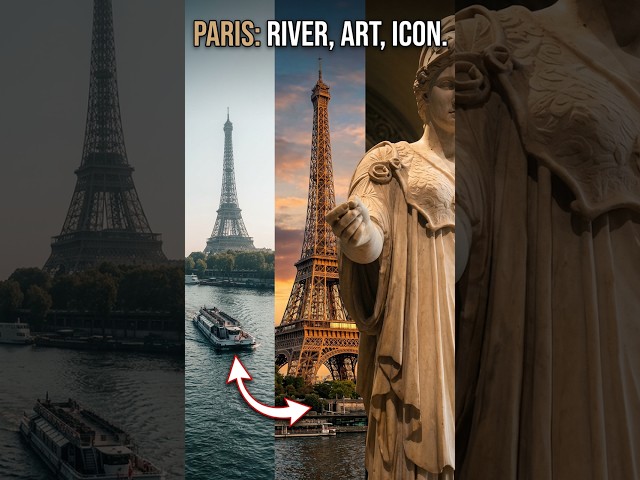 The Seine River is Even Better in Person #Paris #Travel #4K