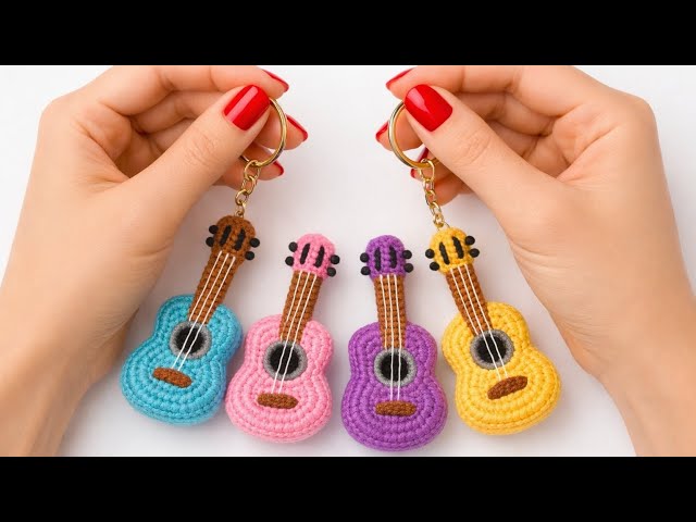 How To Crochet For Beginners!😱Cutest Keychain🥰gift|decoration