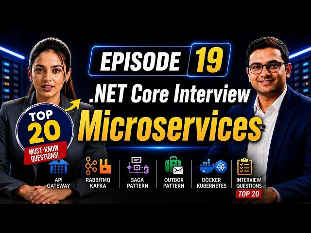 Top 20 Microservices System Design Interview Questions Explained | .NET Core EP 19