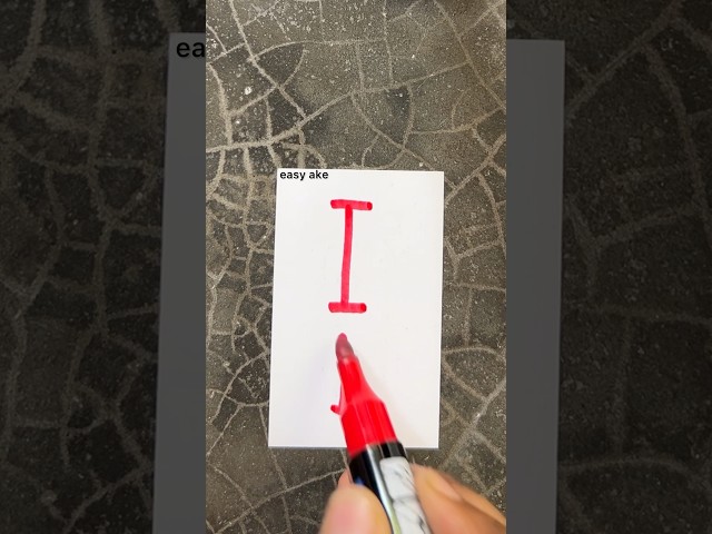 easy ake letter i
