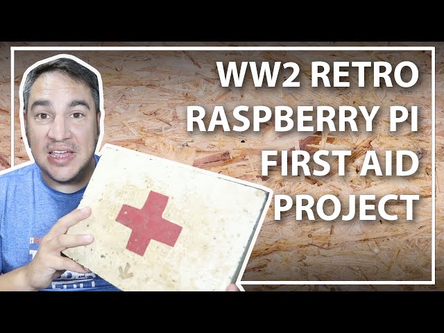 World War 2 First Aid Raspberry Pi Build - Raccoon Box Arcade Punks