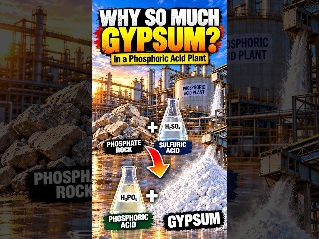 Why Does a Phosphoric Acid Plant Make Mountains of Gypsum?