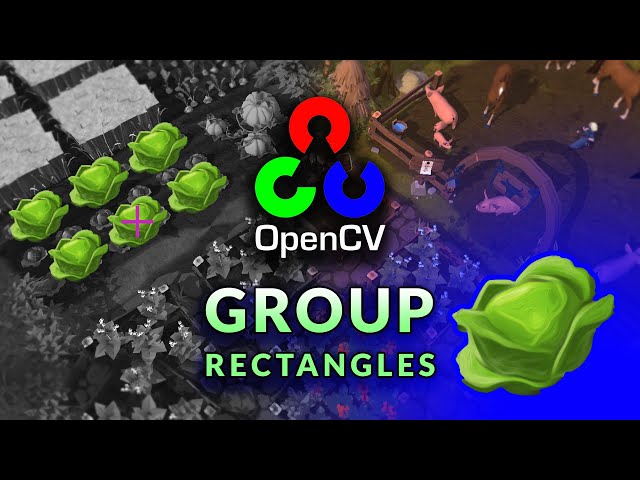 Grouping Rectangles into Click Points - OpenCV Object Detection in Games #3