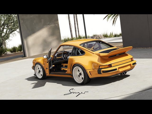 Porsche 911 Carrera Coupe Reimagined by Singer - Sports Focused Interior