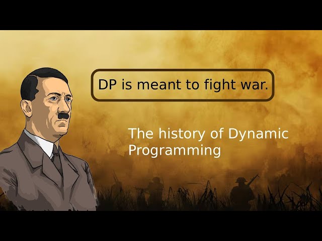 Dynamic Programming is not what you think