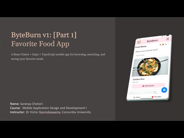 ByteBurn v1 - Theory and Technology [Part 1]