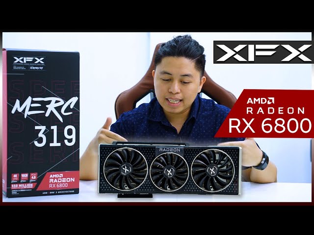 RX 6800 MERC 319 XFX - Unboxing and First Look