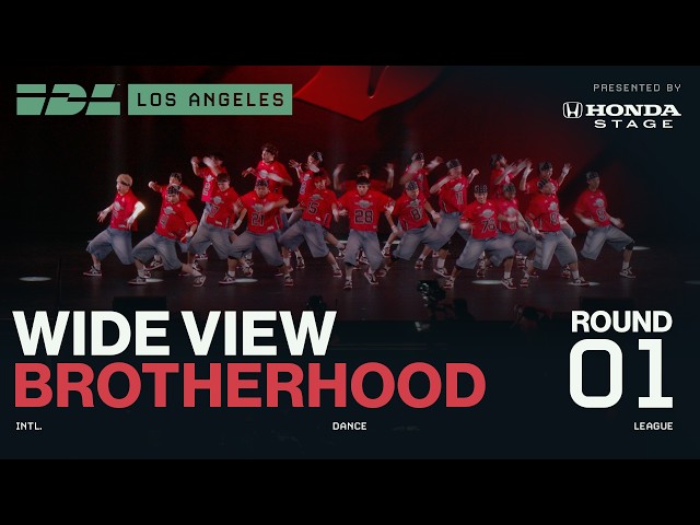 Brotherhood Round 1 Wide View | IDL 2026 Los Angeles Series | Presented by Honda Stage