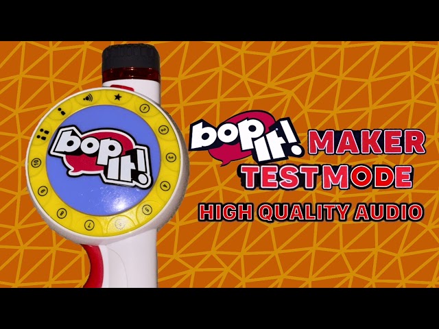 Bop It Maker Test Mode Audio [HIGH QUALITY]