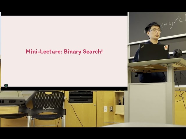 MIT 6.S088 2026 Lecture 1 (Intro to Competitive Programming, Binary/Ternary Search)