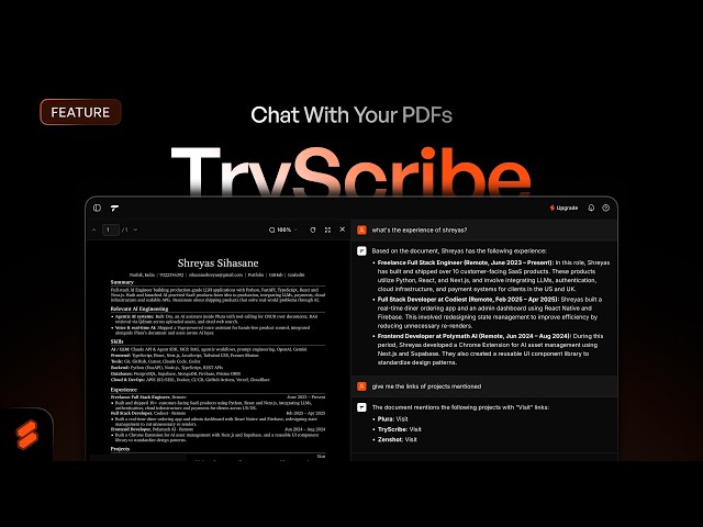 Chat With Your PDFs Like ChatGPT 🤯