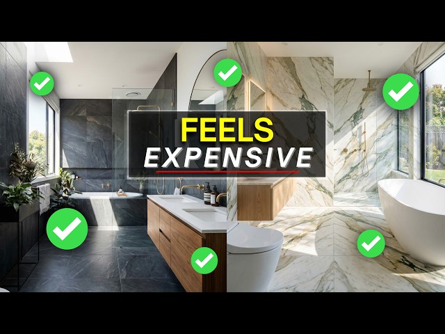 5 Tile Choices That Make Your Bathroom Look Like a Luxury Hotel
