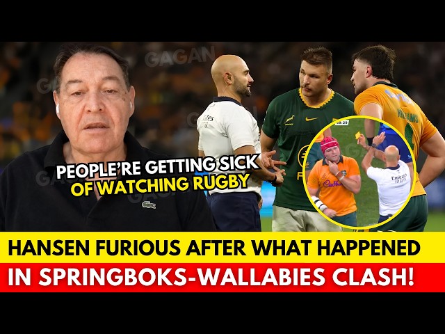 🚨 HANSEN COULDN’T BELIEVE WHAT BOKS-WALLABIES TURNED INTO! | SPRINGBOKS NEWS