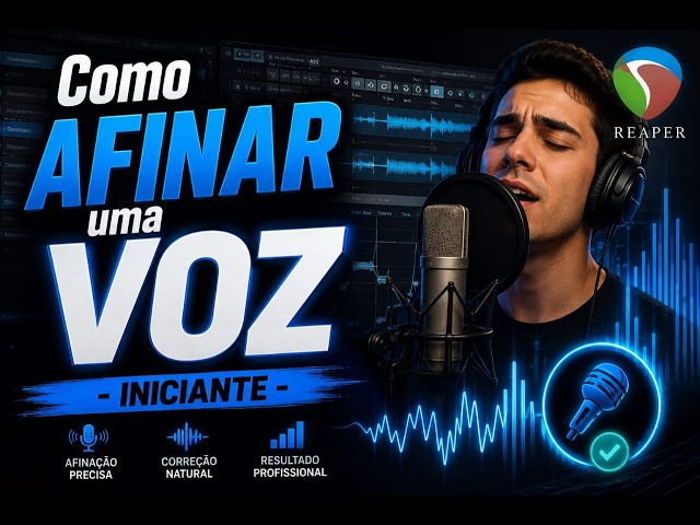 COMO AFINAR UMA VOZ   INICIANTE
