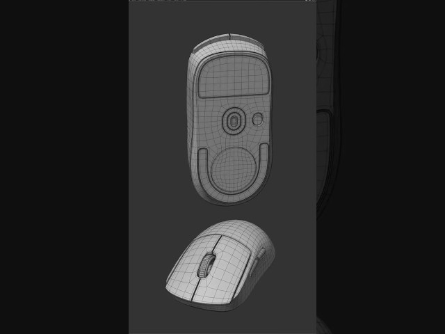"3D Mouse Modeling in Blender🖱 | Hard Surface Modeling Tutorial" #shorts #photoshop