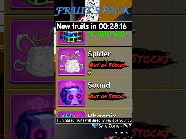 Blox fruit stock but expansive #roblox #bloxfruits