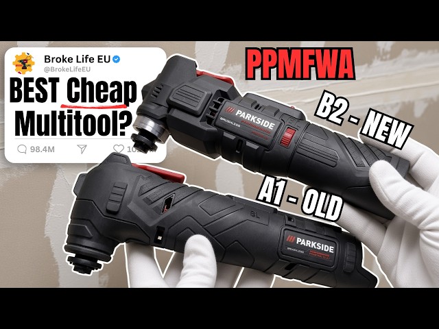 They Changed EVERYTHING - NEW vs OLD Parkside Multi-Tool — Performance PPMFWA 12 B2 TEST & Teardown