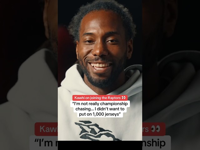 Toronto was always home for Kawhi🥲