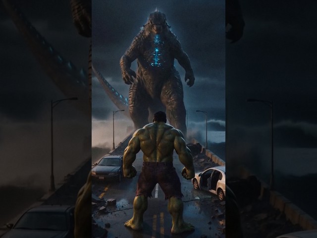 Hulk VS Godzilla | Gamma Rage Meets Atomic Fury