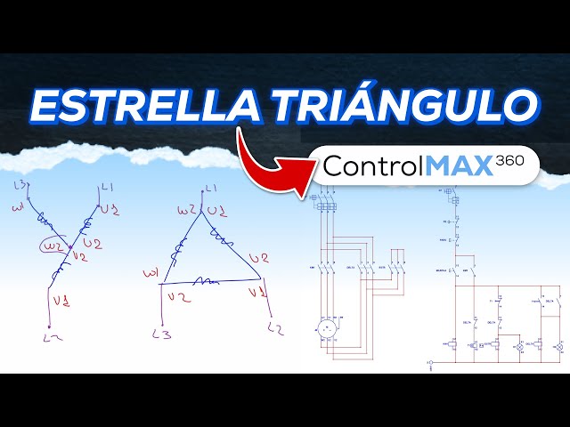 How to make a star-delta starter with hard-wired logic?