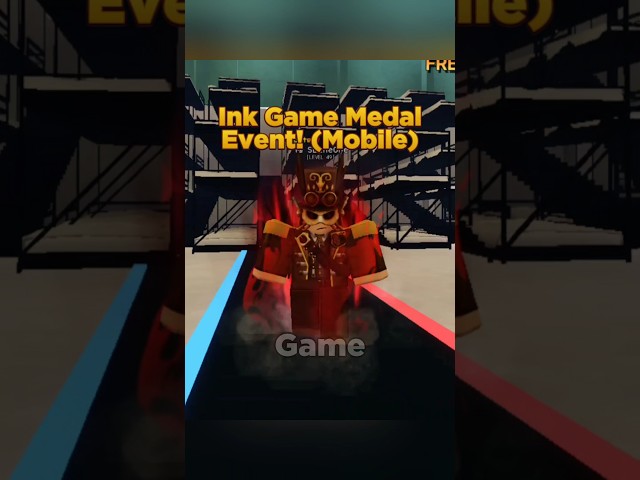 Ink Game Medal Event Mobile Tutorial! #inkgame #roblox