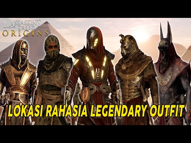 AC ORIGINS : ALL OUTFITS & ARMOR LOCATIONS (FULL GUIDE) - VANILLA / BASE GAME