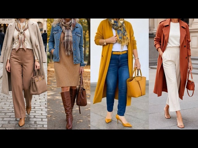 Fall Winter 2026-2027 FASHION for MATURE WOMEN / Modern and Elegant Looks