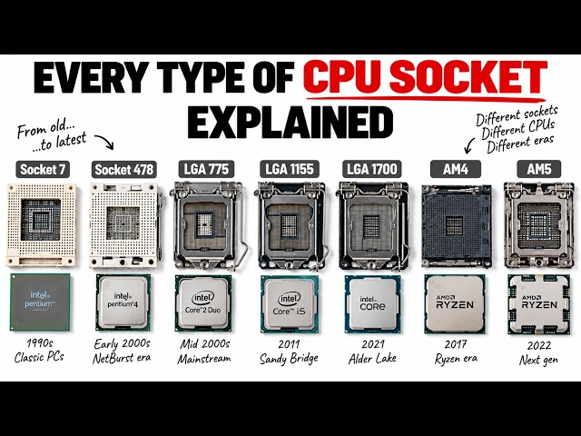 Every Type of CPU Socket Explained