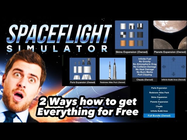 How to get every pack in SpaceFlight Simulator for Free! [Mod APK, Without password, Short & Easy]