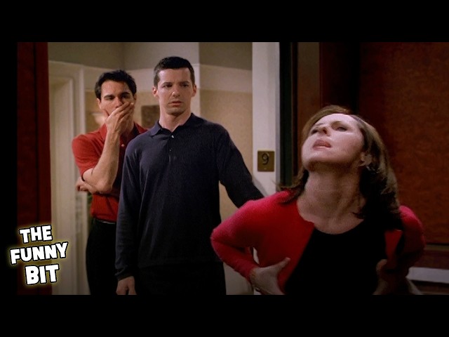 Molly Shannon playing Terrifying Val for 13 Minutes Straight | Will & Grace | The Funny Bit