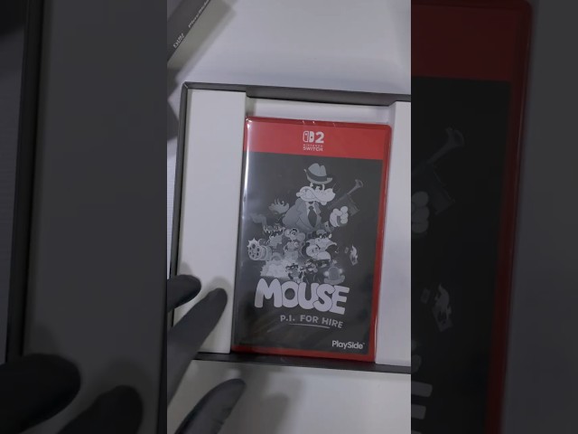 Limited Edition Mouse: P.I. For Hire Mouseburg Edition Unboxing