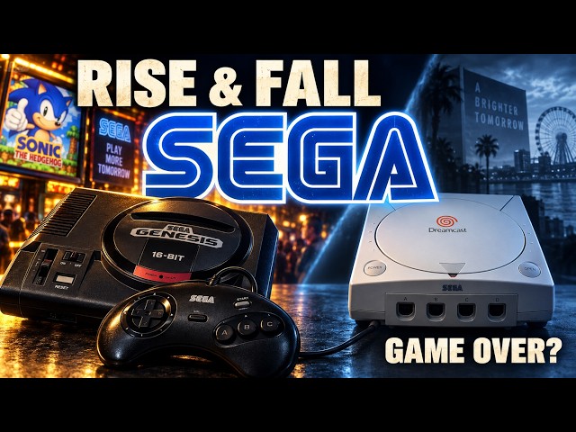 Rise and Fall of Sega: The Overlooked Decisions Behind Dreamcast's Last Stand #gaminghistory #sega