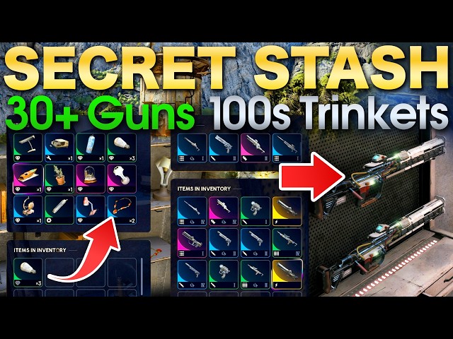 Unlock 200+ Stash Space in Outpost NEW Storage - Weapon Lockers & Trinkets | Arc Raiders