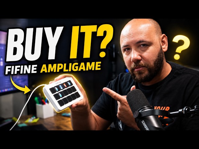 A Stream Deck for HALF the Price? - Fifine Ampligame D6 Review: