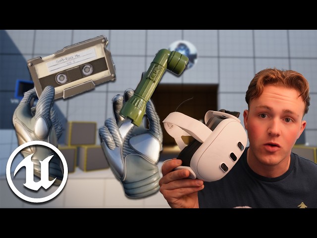 VR Procedural Grip Poses in Unreal 5.4 | How to Create Realistic Grip Animations for Any Object