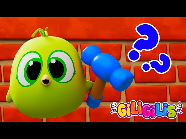 Break the Wall 🧱🔨 What is behind it Surprise | Funny Songs with Giligilis - Toddler & Family