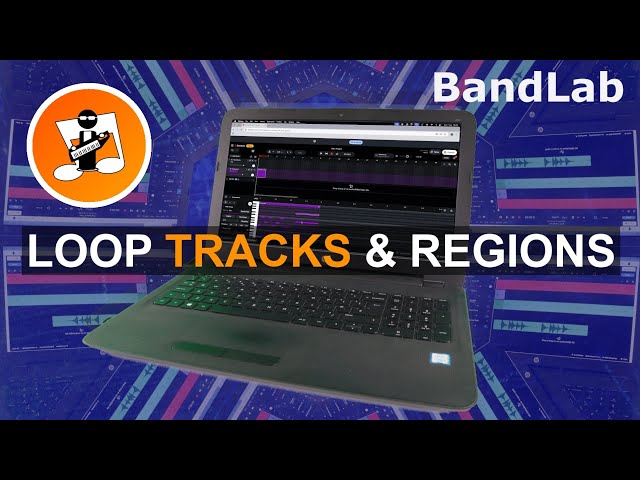 How to Loop Tracks and Regions in Bandlab (PC version).