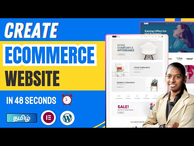 🔥Create Ecommerce Website in Tamil 2025