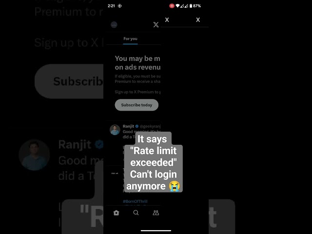 I got locked out of my Twitter (X) account