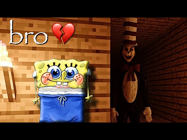 Who put cat in the hat in minecraft bro💔