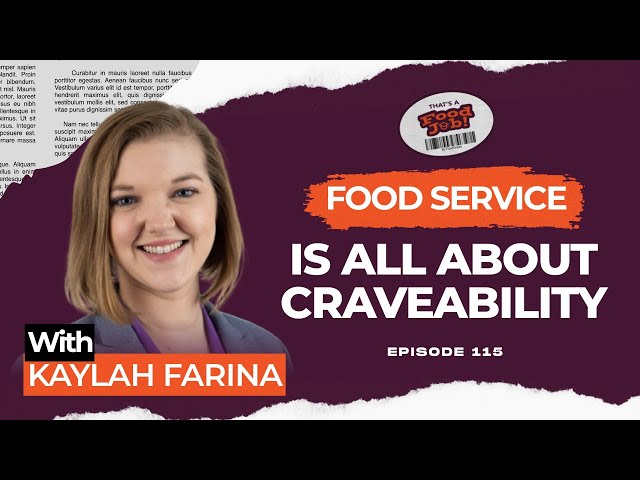 Scaling Chef Craft into Food Products with Kaylah Farina, Product Development Manager at Sigma US