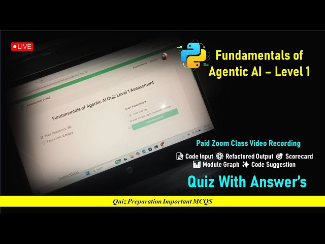 fundamental of ai quiz | giaic quiz | openai agents sdk quiz mcqs for giaic students