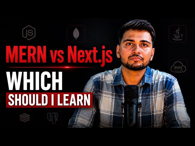 MERN vs Next.js — Which Should You Learn in 2026? Is it really different? #mern #nextjs 