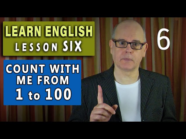 Learn English - Let's count up to 100  - Are you ready to count along with me?