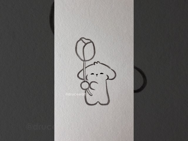 Cute Things to Draw When Bored - Day 485 #easy #cute #sketch #art #drawing #tutorial #cutethings